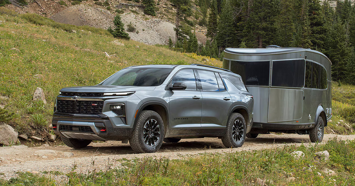 2026 chevy traverse towing a trailer