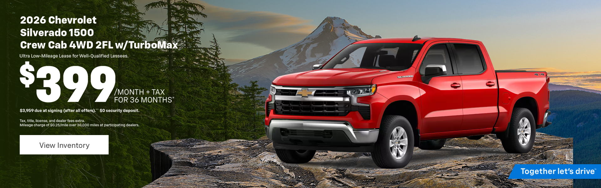 Silverado Lease $399