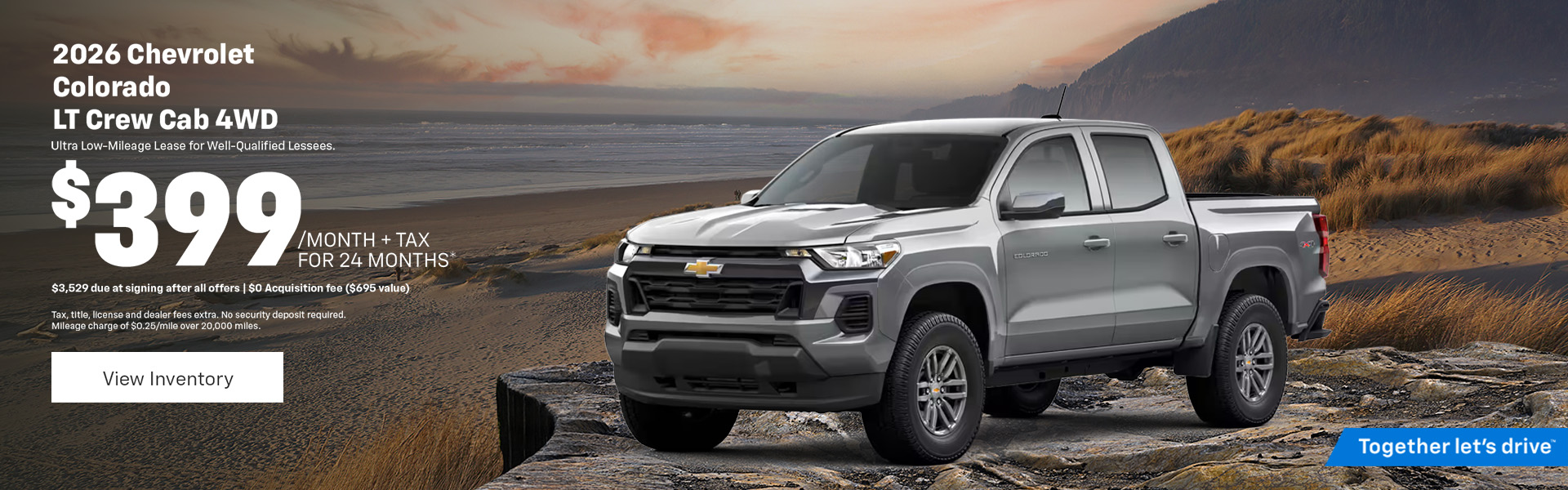 Colorado $399 Lease