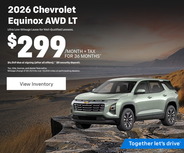 Equinox Lease $299