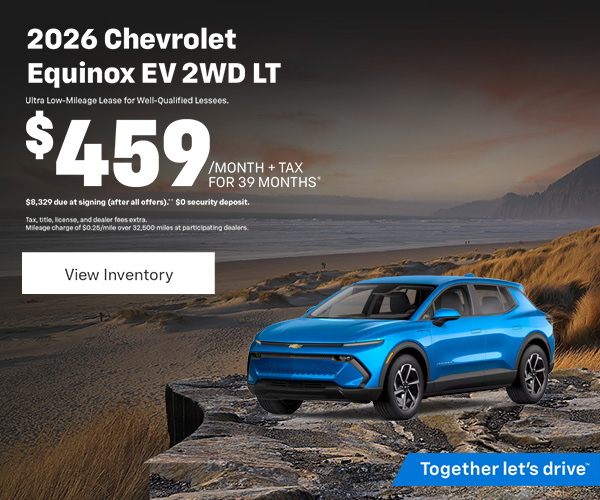 Equinox EV $459 Lease