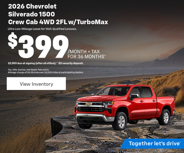 Silverado Lease $399