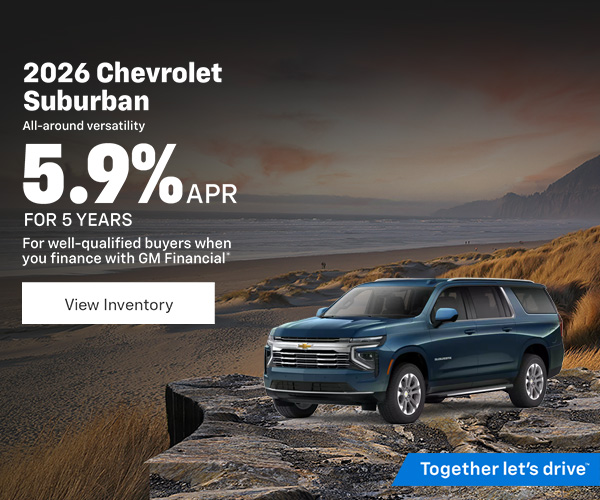 2026 Suburban 5.9% APR