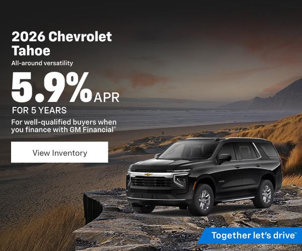 5.9% APR Tahoe