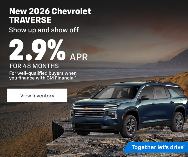 Traverse 2.9% APR
