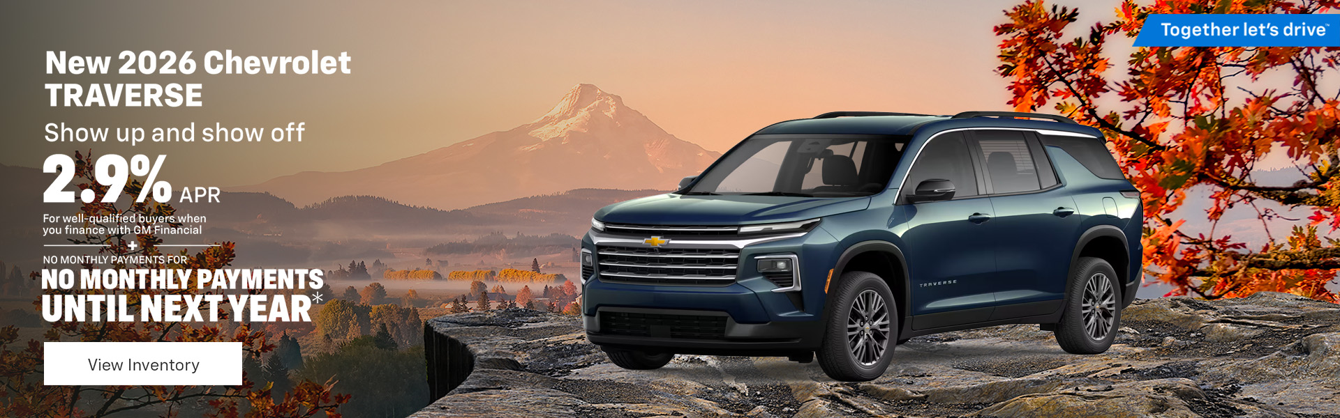 Traverse 2.9% APR