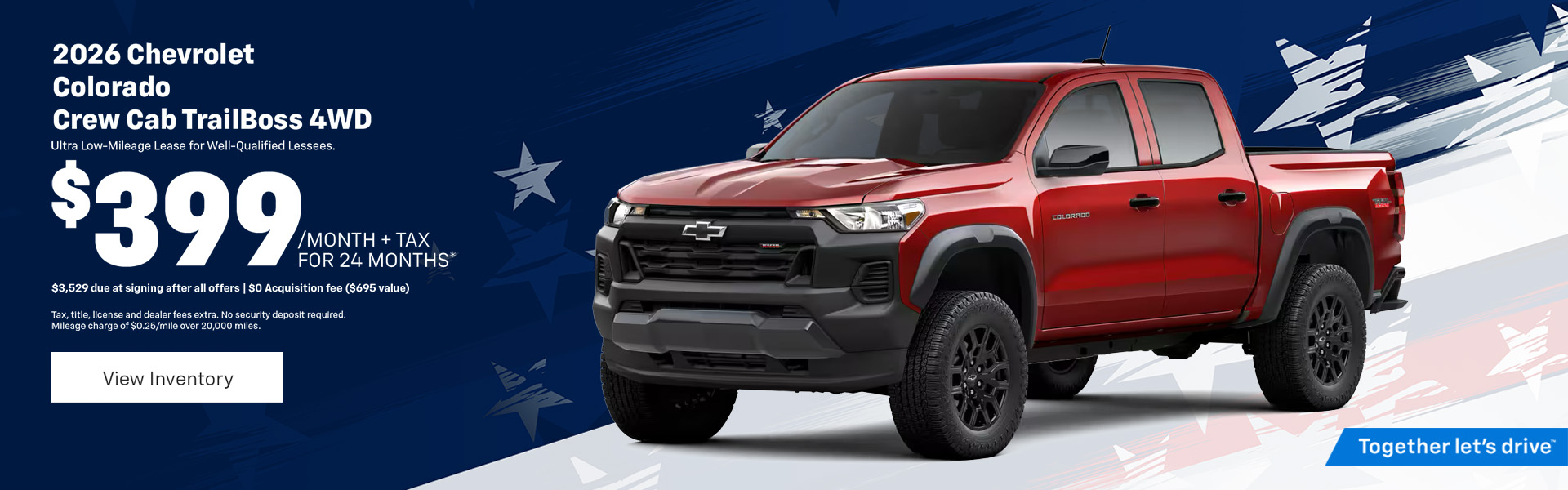 Colorado Lease $399