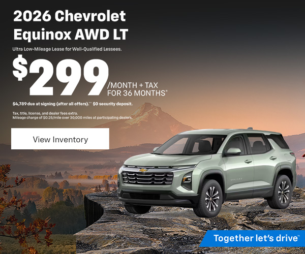 Equinox Lease $299