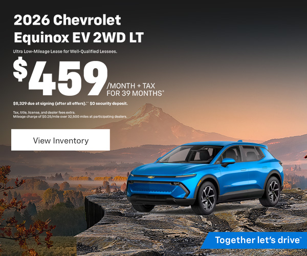 Equinox EV Lease $459