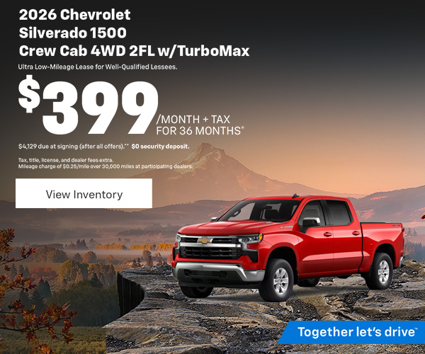 Silverado Lease $399