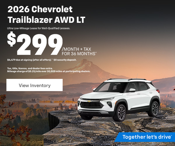 Trailblazer Lease $299