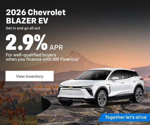 2026 Chevrolet Blazer EV Finance Offer | Northwest Chevy Dealers