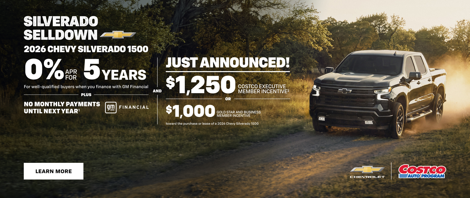 Silverado 0% APR Offer
