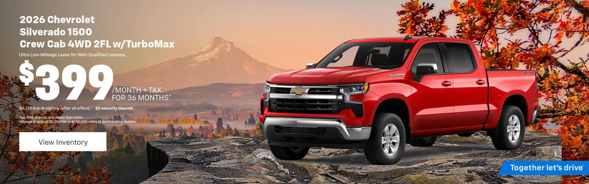 Chevy Silverado 1500 Lease Offers at the Northwest Chevrolet Dealers