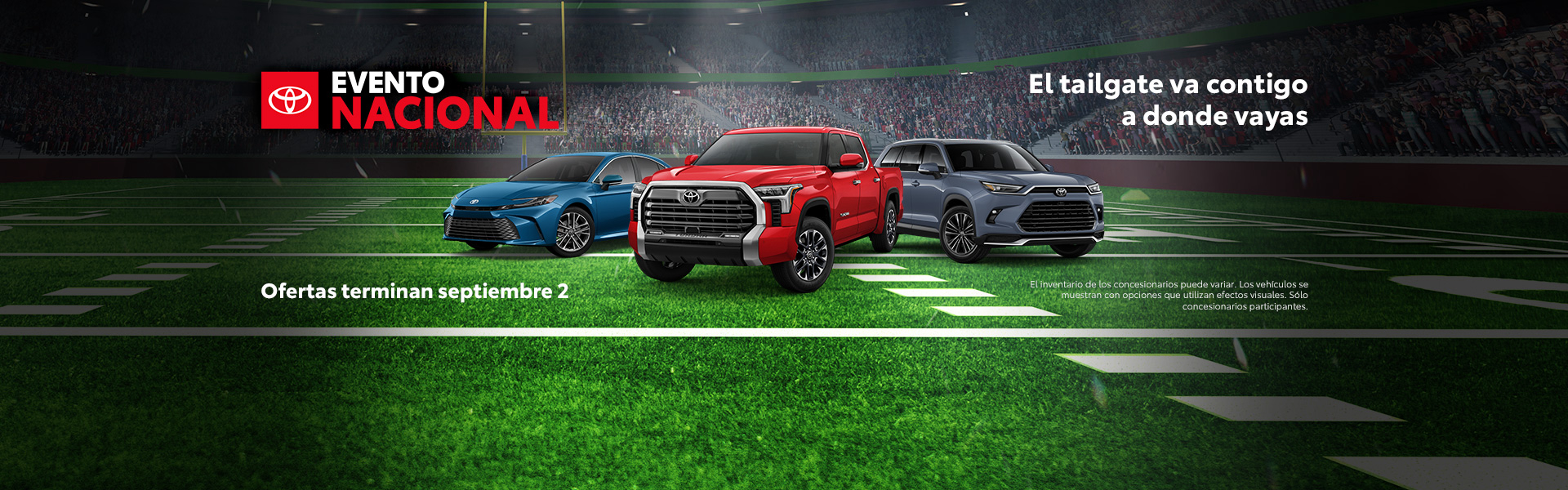 Toyota, National Sales Event