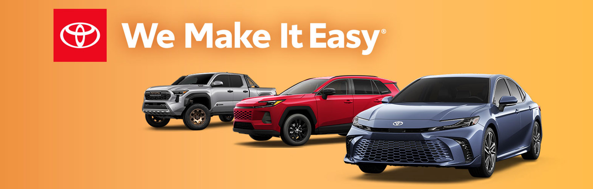 Attractive offers on a New Toyotas