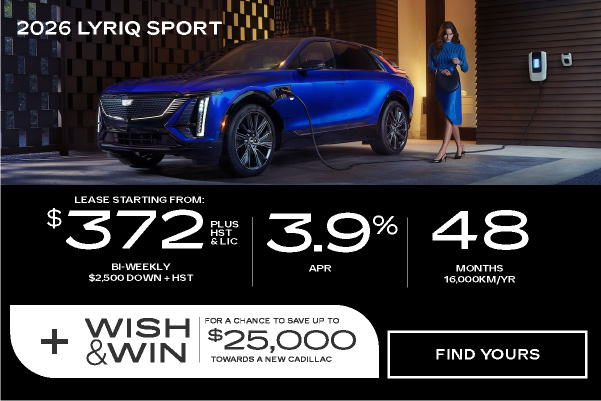 Cadillac LYRIQ Lease Offer