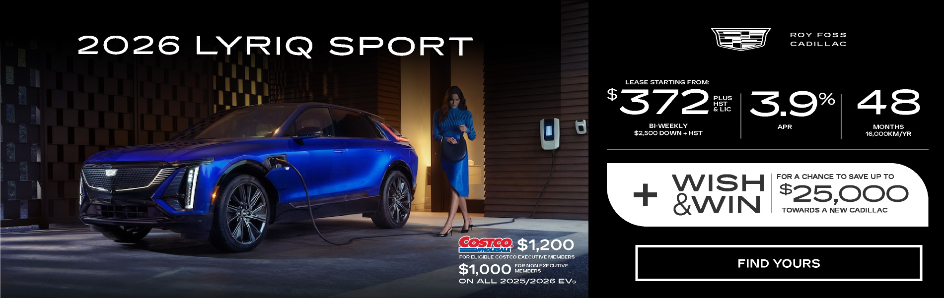 Cadillac LYRIQ Lease Offer