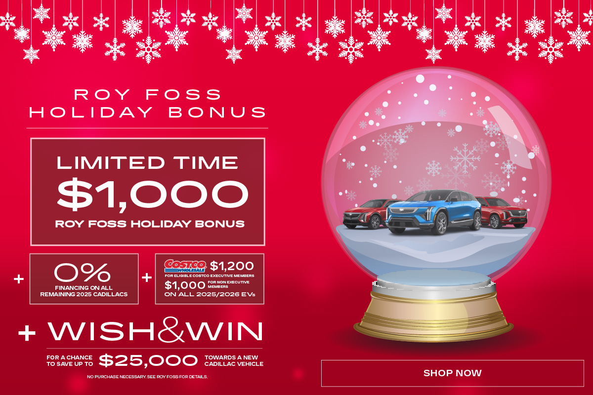 Roy Foss Holiday Bonus