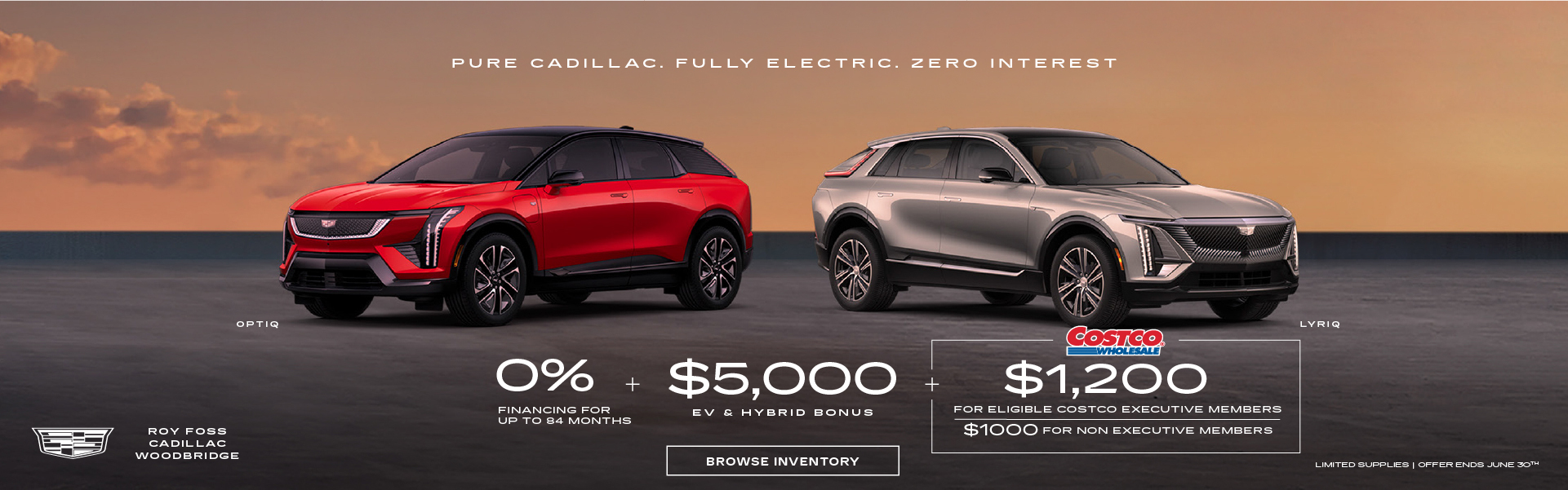 Roy Foss Cadillac Woodbridge May 2026 Finance Offer