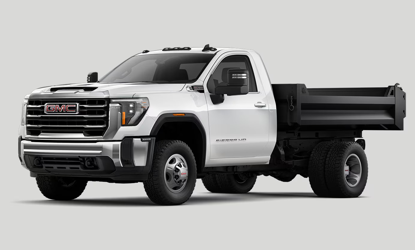 GMC Sierra HD chassis cab with service body upfit