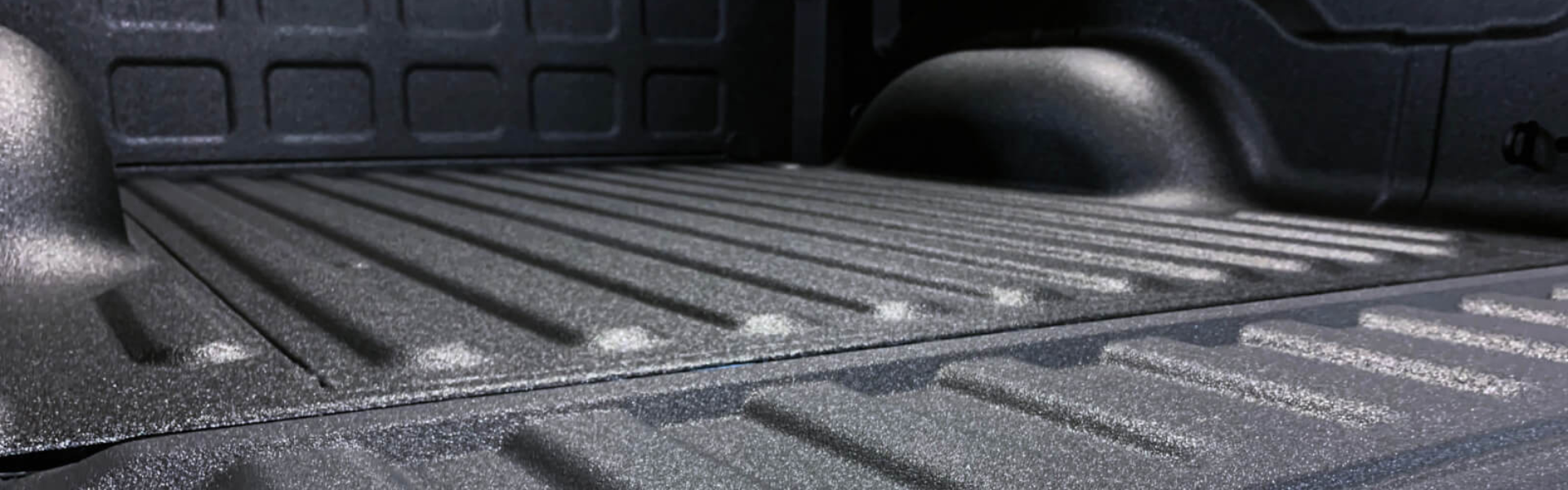Truck bedliner close-up in Calgary
