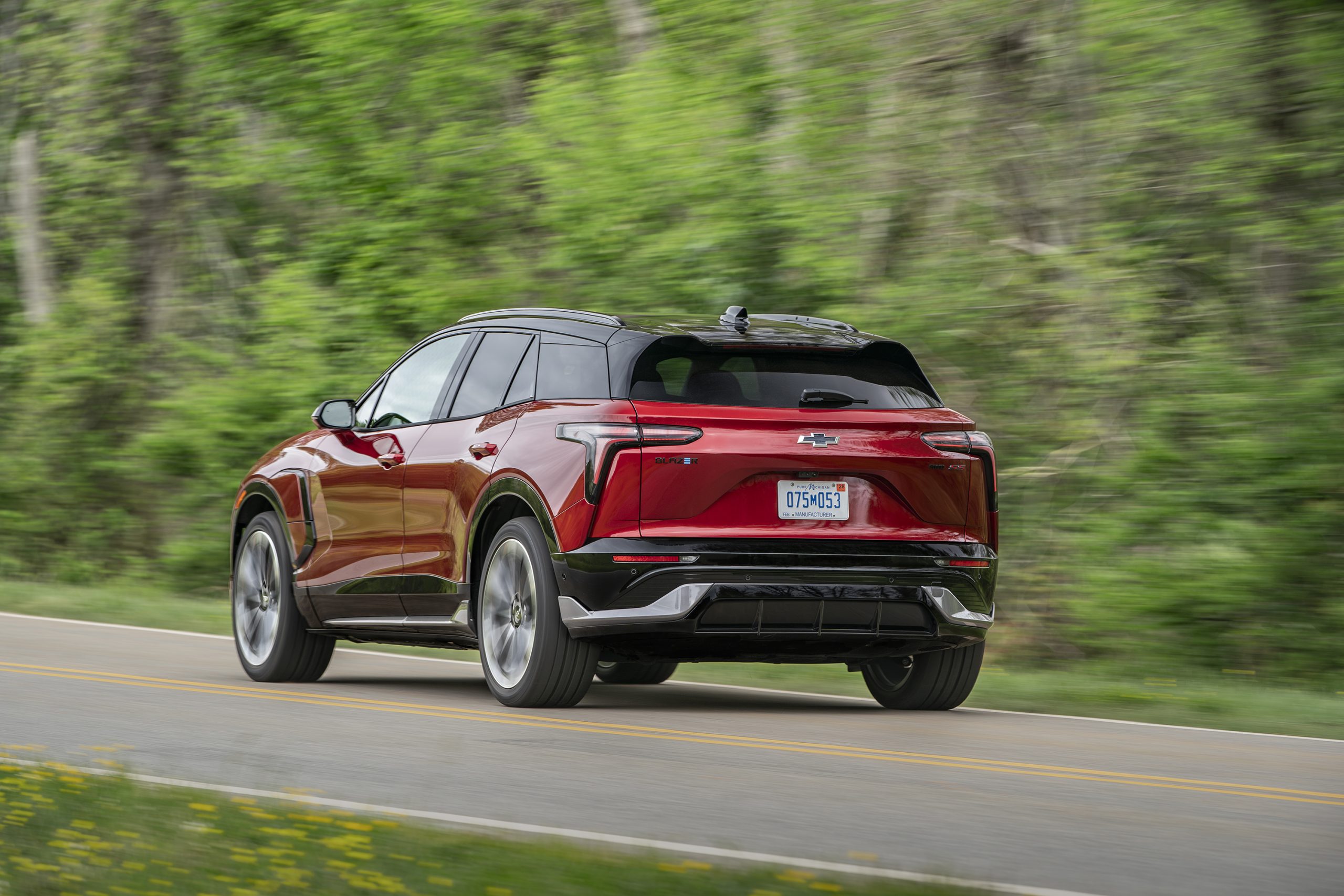 2025 Blazer EV three-quarter view