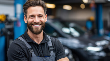 Certified GM technician installing tires in Calgary
