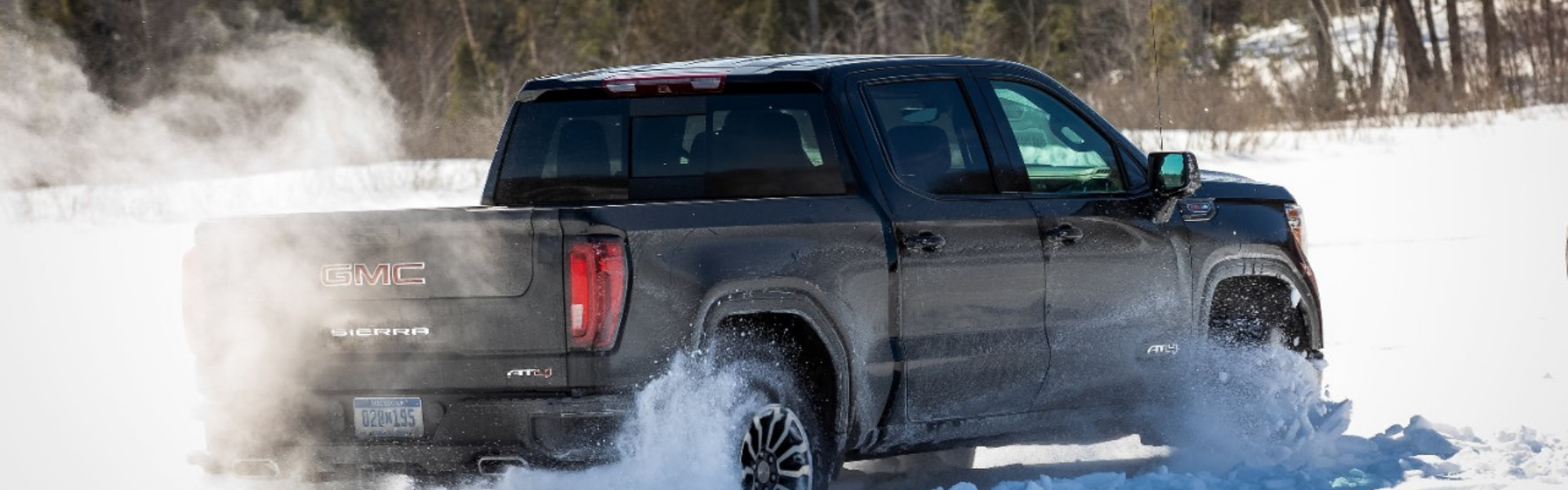 GMC AT4 with winter tires