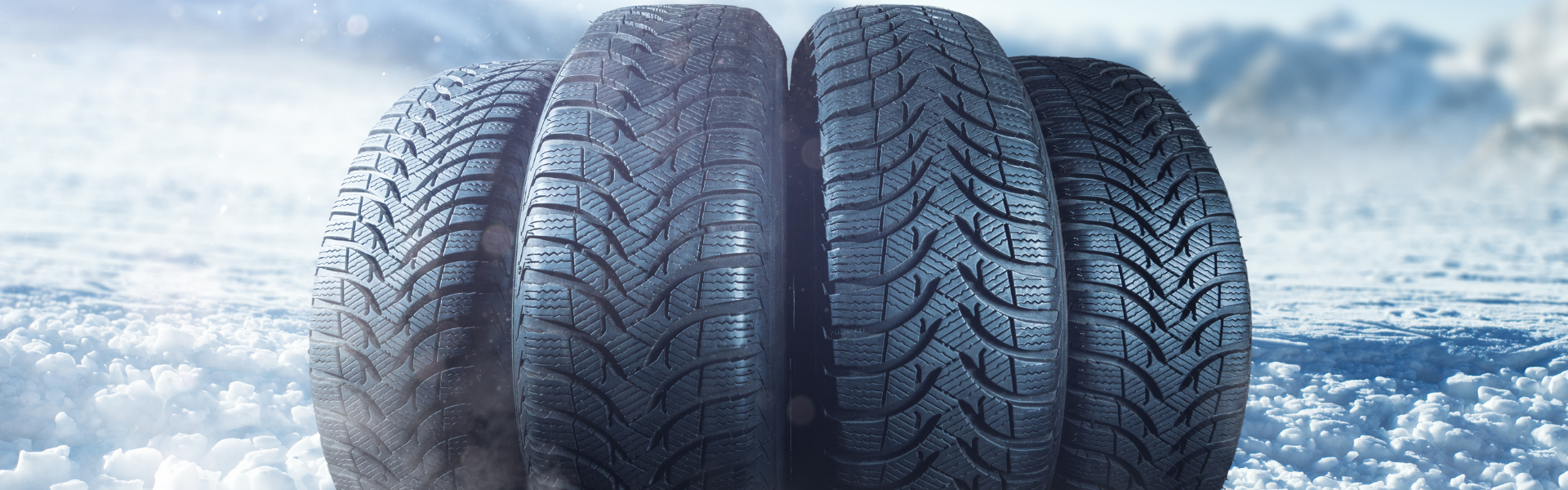 Calgary winter tire swap at Shaganappi GM — service bay and tires