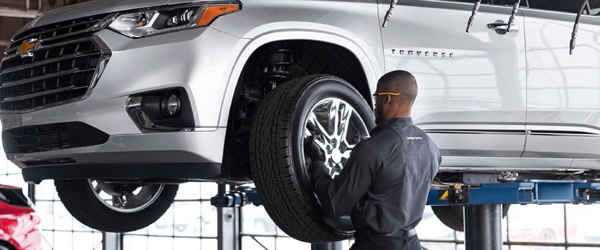 Professional winter tire installation at Shaganappi GM Calgary