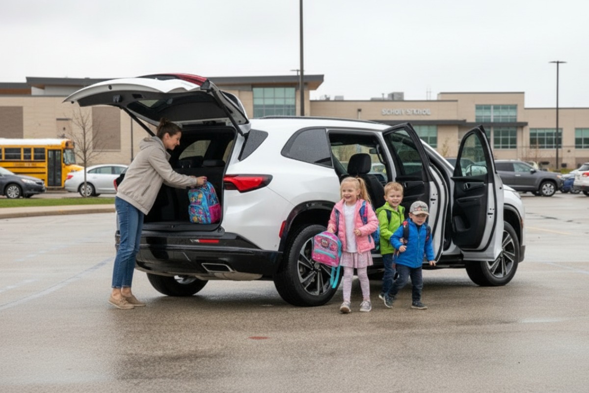 Enclave carpool duty in Calgary neighborhood