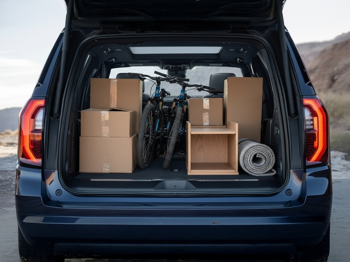 Cargo Behind Second Row