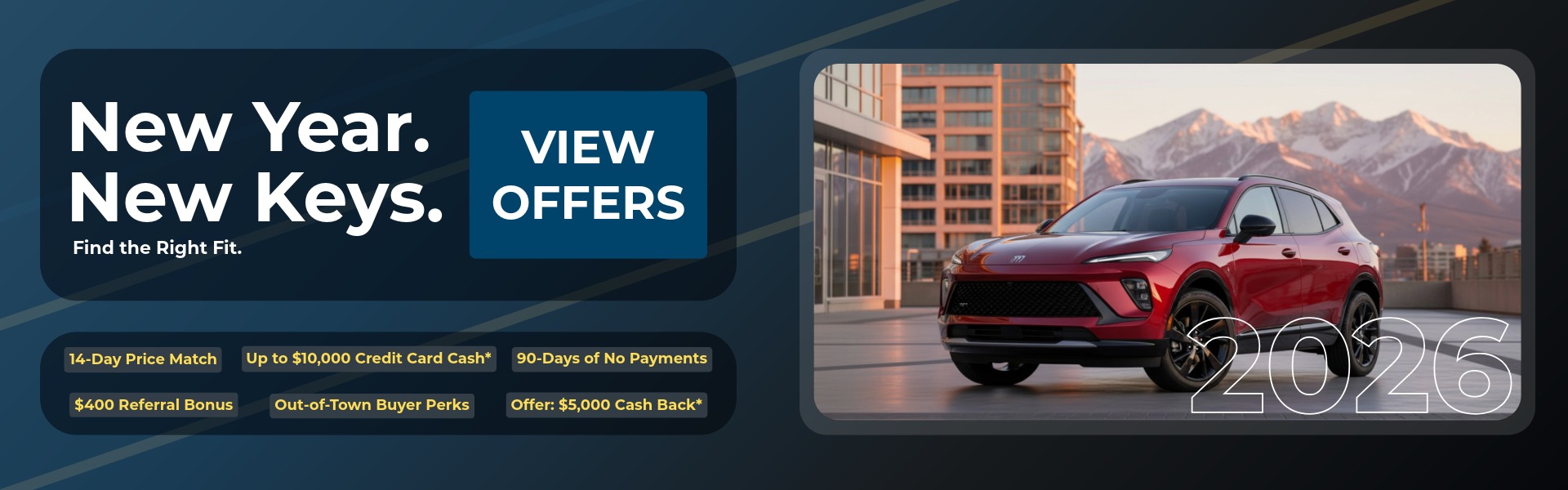 January Offers New Year banner