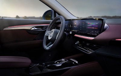 2026 Buick Envision premium interior with QuietTuning technology