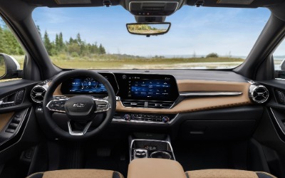 2026 Chevrolet Equinox interior featuring Google Built-In infotainment system