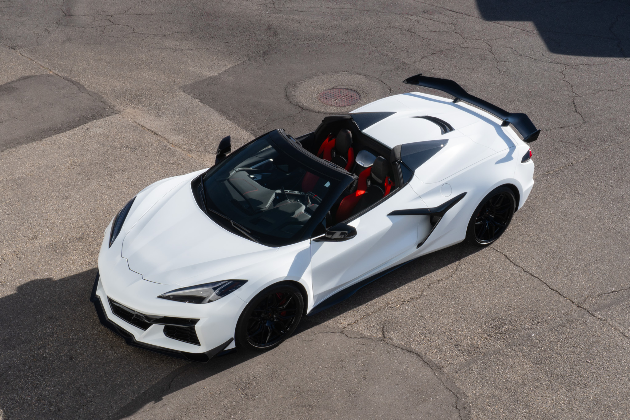 This Corvette got a makeover when it went from gloss paint to a satin PPF, completely changing the look of the car