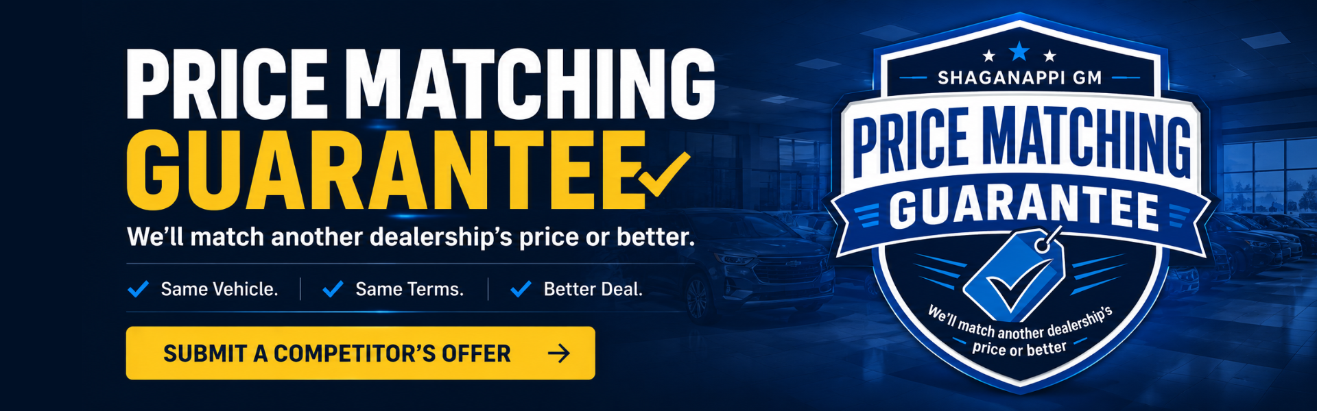Price Match Guarantee- Web