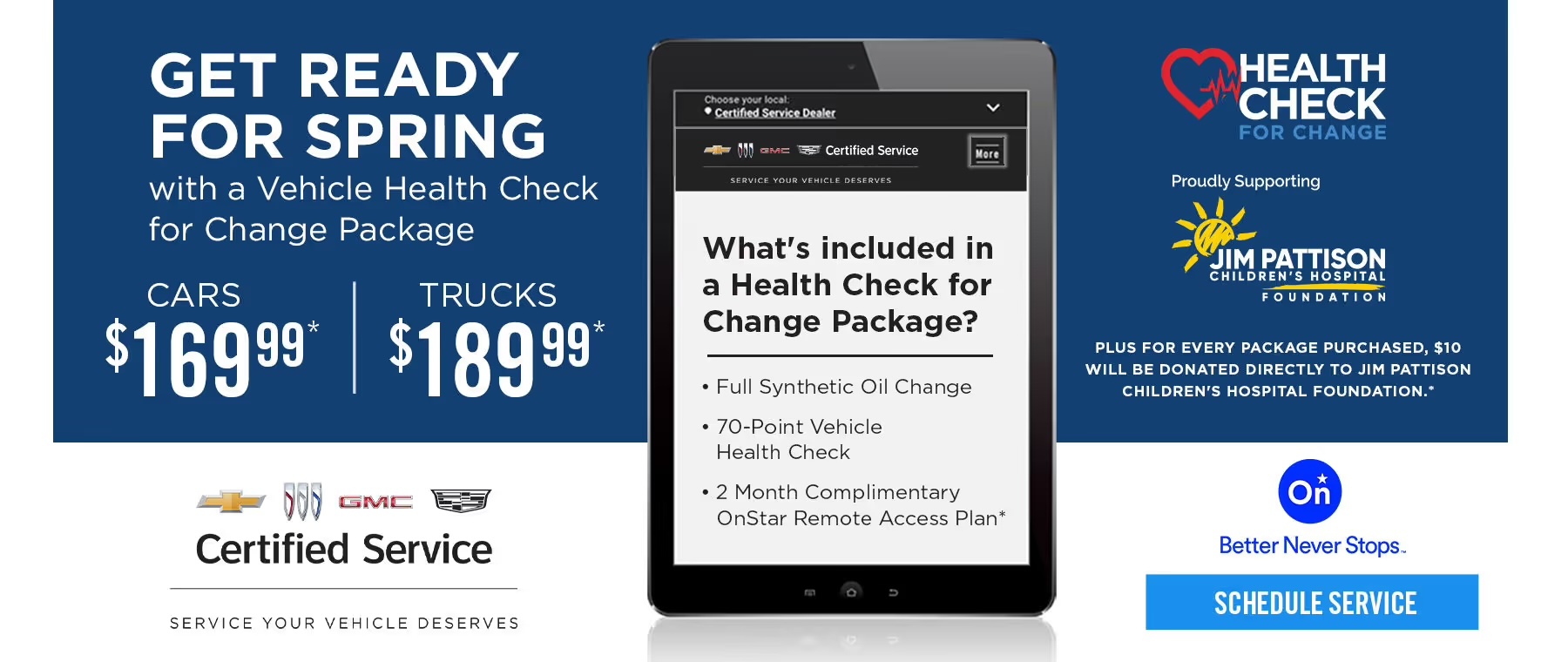 2025 Vehicle Heal Check Offer Banner