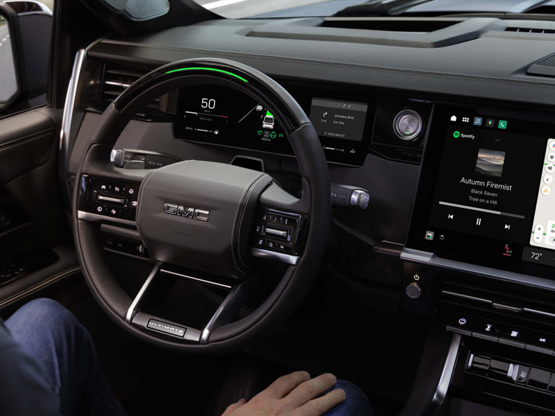 New 2027 GMC Sierra 1500 Full-Size Pickup Truck Interior Comfort Features and Technology