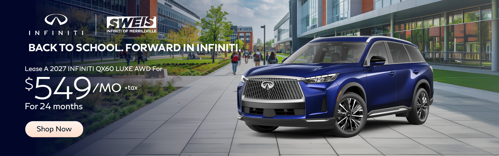 2027 INFINITI QX60 LUXE AWD