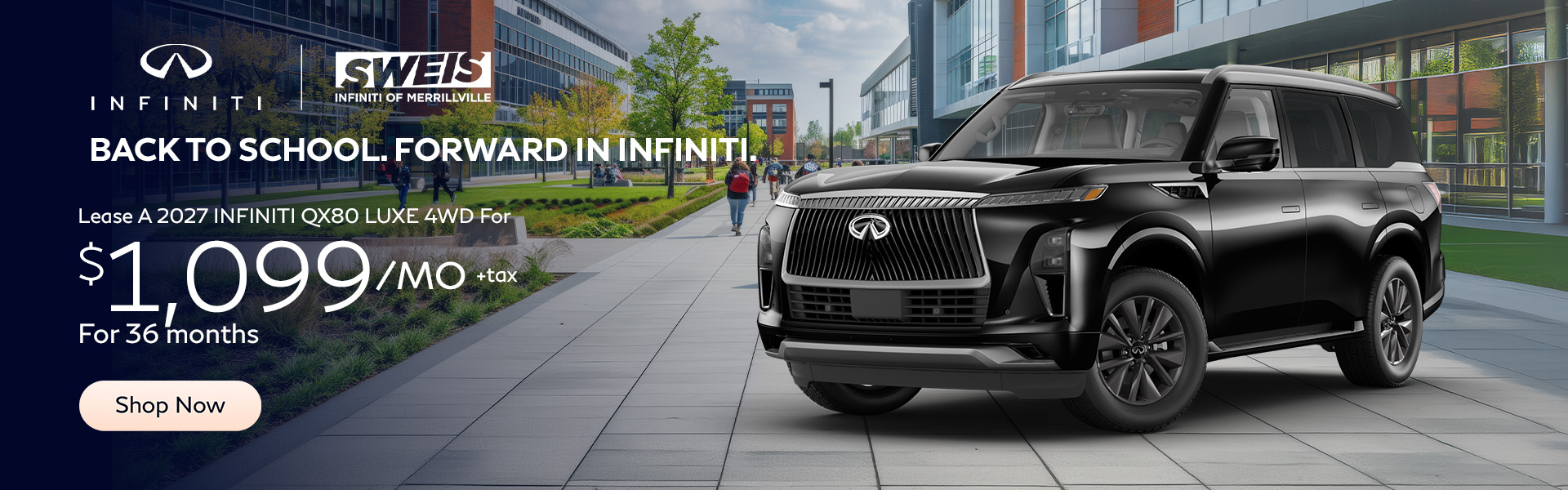 2027 QX80 LUXE 4WD