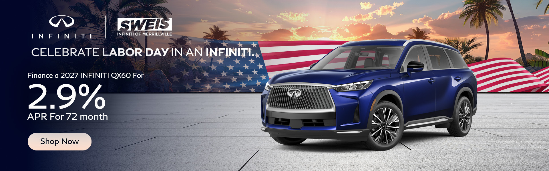 2027 INFINITI QX60 APR offer