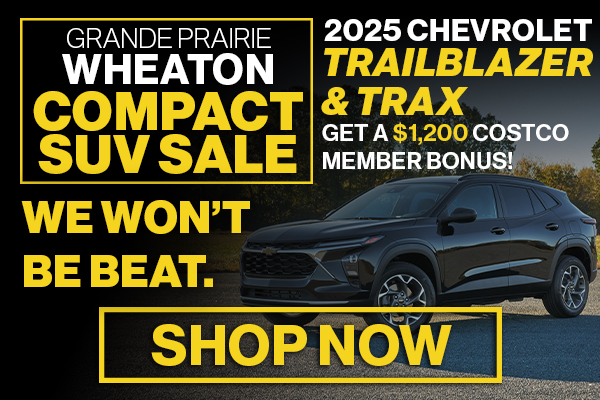 Compact SUV Sale Grande Prairie Wheaton