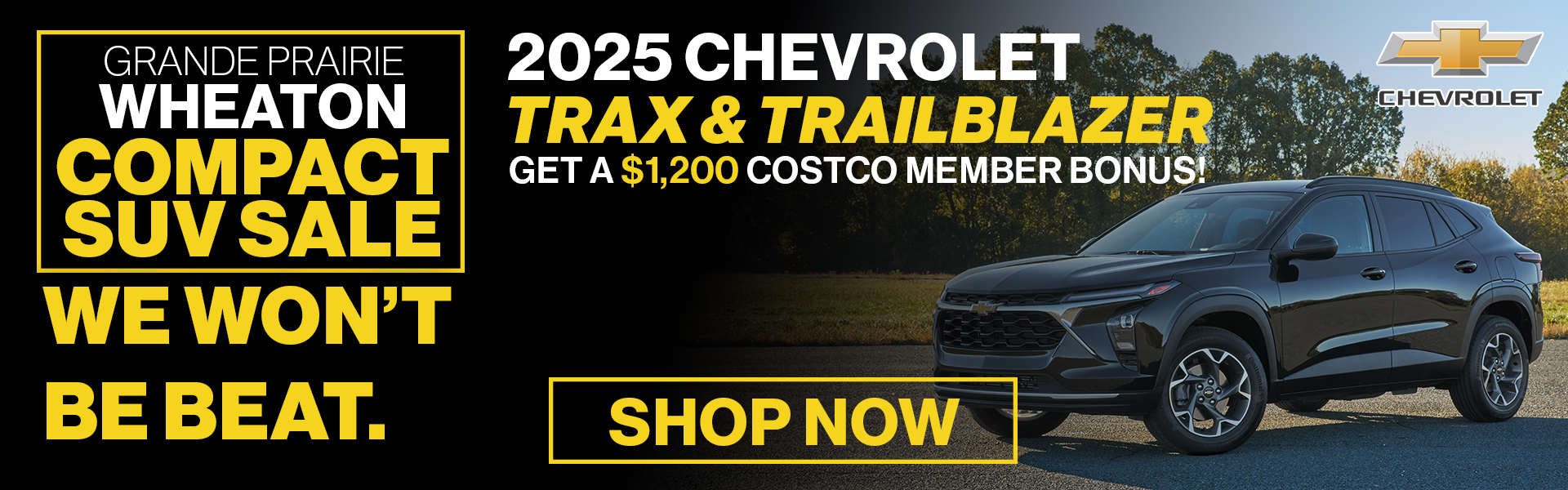 Compact SUV Sale Grande Prairie Wheaton