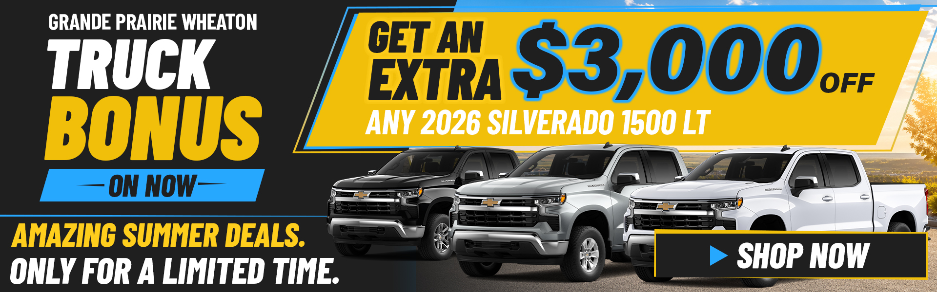 Truck Bonus Discount