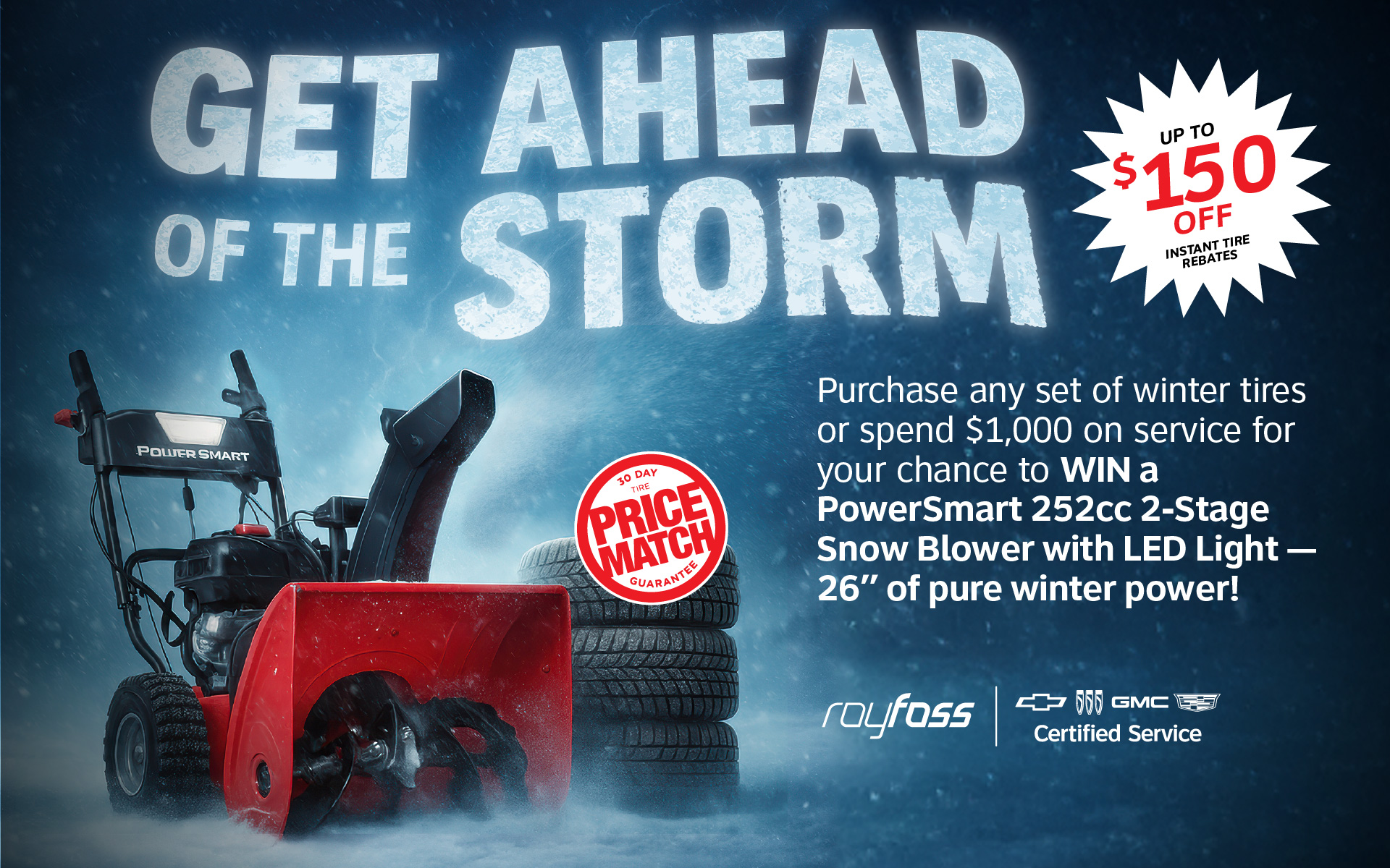 Get ahead of the storm