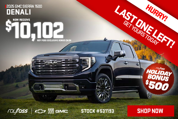 GMC Sierra 1500 Denali Cash Bonus