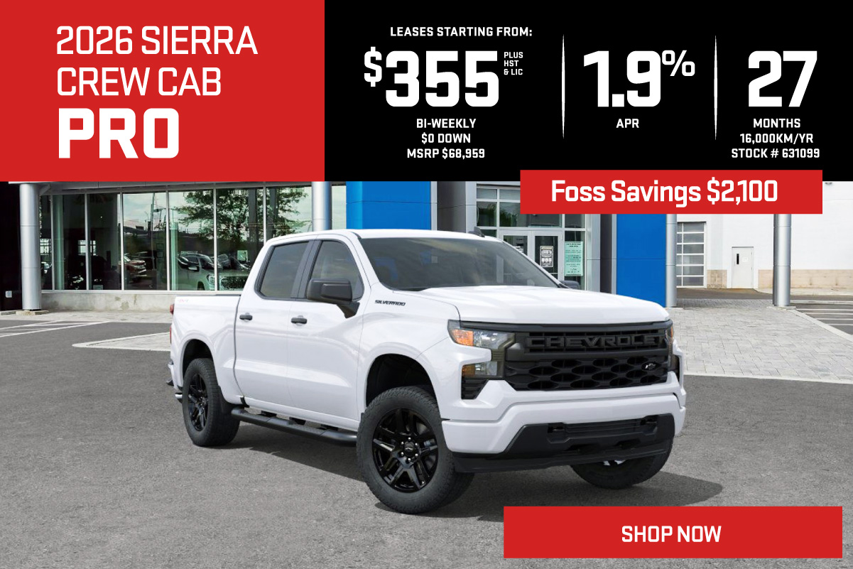 Sierra 27 Month Lease Offer