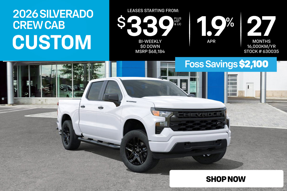 Silverado 27 Month Lease Offer - Website Banner 1900x600